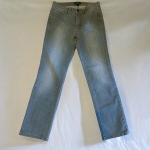 LRL Lauren Jeans Co. Ralph Lauren Petite Classic Straight Denim Jeans sz 6P